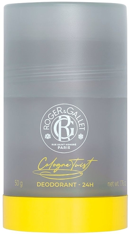 Roger & Gallet Cologne Twist - Dezodorant w sztyfcie — Zdjęcie N1