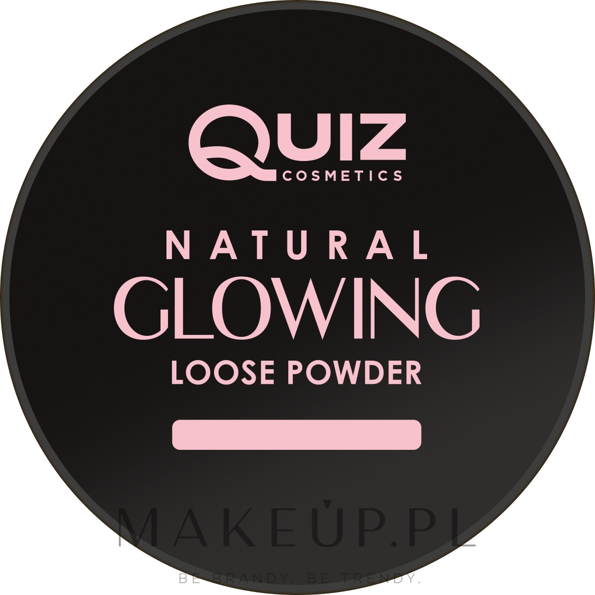 Puder do twarzy - Quiz Cosmetics Natural Glowing Loose Powder — Zdjęcie 5 g
