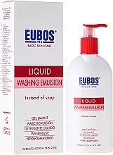 PRZECENA! Bezalkaiczna emulsja myjąca do ciała - Eubos Med Basic Skin Care Liquid Washing Emulsion Red * — Zdjęcie N5