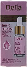 Kup PRZECENA! Intensywne serum przeciwzmarszczkowe do twarzy, szyi i dekoltu z komórkami macierzystymi - Delia Professional Face Care Stem Cells*