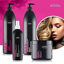 Wygładzający szampon do włosów suchych i zniszczonych Jedwab - Joanna Professional — Zdjęcie N8