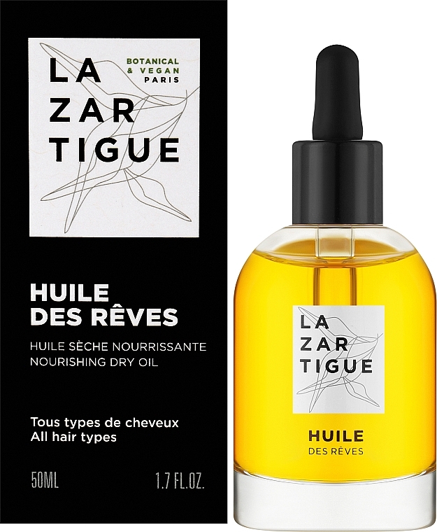 Odżywczy olejek do włosów suchych - Lazartigue Huile des Reves Nourishing Dry Oil — Zdjęcie N2