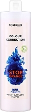 Szampon neutralizujący pomarańczowy kolor - Montibello Color Correction Shampoo Stop Orange — Zdjęcie N2