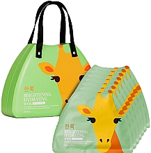 Kup Maska na twarz Żyrafa - Silcare Brightening Hydrating Mask Giraffe