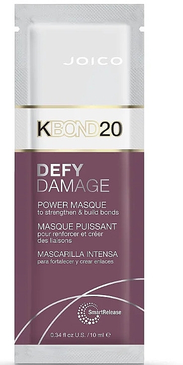 Maska do włosów zniszczonych - Joico Defy Damage Kbond20 Power Masque — Zdjęcie N1