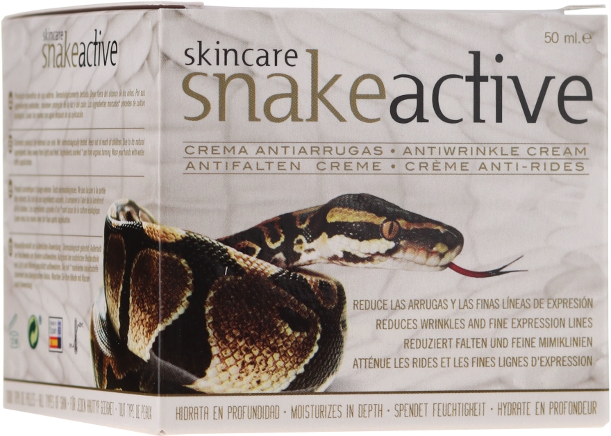 Przeciwstarzeniowy krem z jadem węża na dzień i na noc - Diet Esthetic Snakeactive Antiwrinkle Cream — Zdjęcie N1