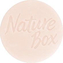 Szampon w kostce do włosów + mydelniczka w prezencie - Nature Box Shampoo Bar Almond Oil — Zdjęcie N3