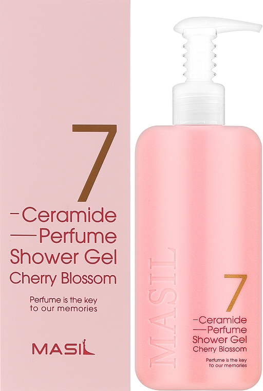 Żel pod prysznic kwiat wiśni - Masil 7 Ceramide Perfume Shower Gel Cherry Blossom — Zdjęcie N2