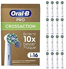 Wymienna główka do elektrycznej szczoteczki do zębów, 16 szt. - Oral-B Cross Action Toothbrush Heads — Zdjęcie N1