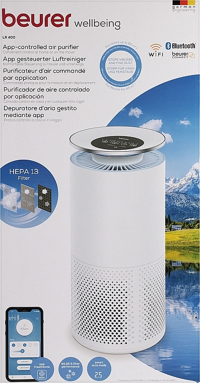 Oczyszczacz powietrza LR 400 - Beurer App-Controlled Air Purifier — Zdjęcie N1