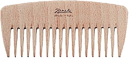 Grzebień do włosów z drewna bukowego z szerokimi zębami - Janeke — Zdjęcie N1