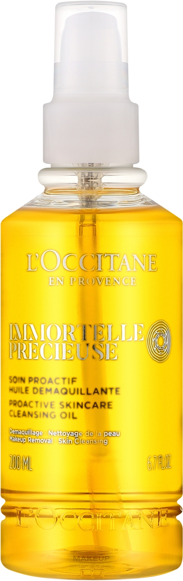 Olejek do demakijażu - L'Occitane Immortelle Precious Proactive Skincare Cleansing Oil — Zdjęcie 200 ml