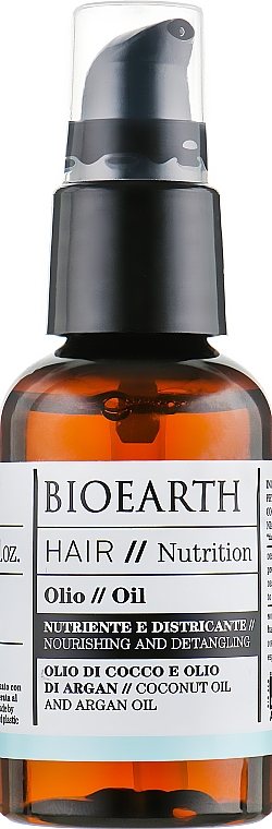Olejek do włosów - Bioearth Hair Oil — Zdjęcie N1