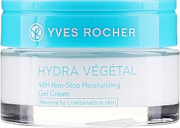 Intensywnie nawilżający żelowy krem do twarzy - Yves Rocher Hydra Vegetal Cream — Zdjęcie N1