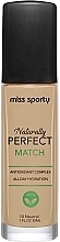 Kup Rozjaśniający krem tonujący - Miss Sporty Naturally Perfect Match