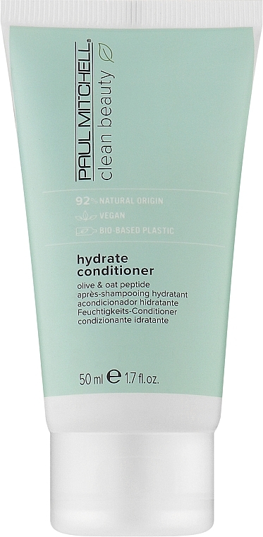 Odżywka nawilżająca do włosów - Paul Mitchell Clean Beauty Hydrate Conditioner — Zdjęcie N3