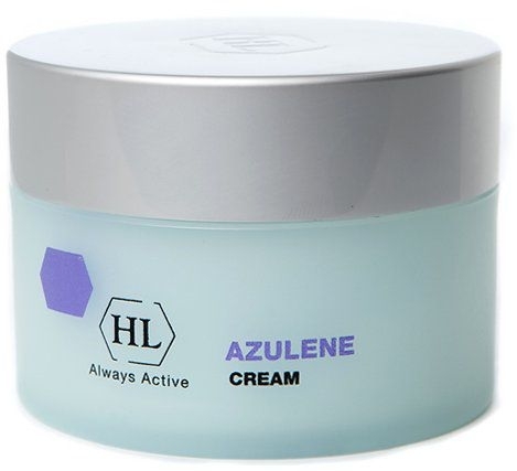 Kojący krem do skóry podrażnionej i zniszczonej - Holy Land Cosmetics Azulene Cream — Zdjęcie N1