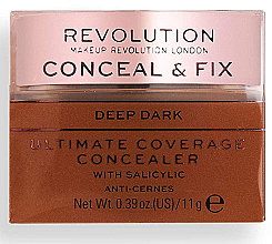 Kup Kremowy korektor do twarzy - Makeup Revolution Conceal & Fix Ultimate Coverage Concealer