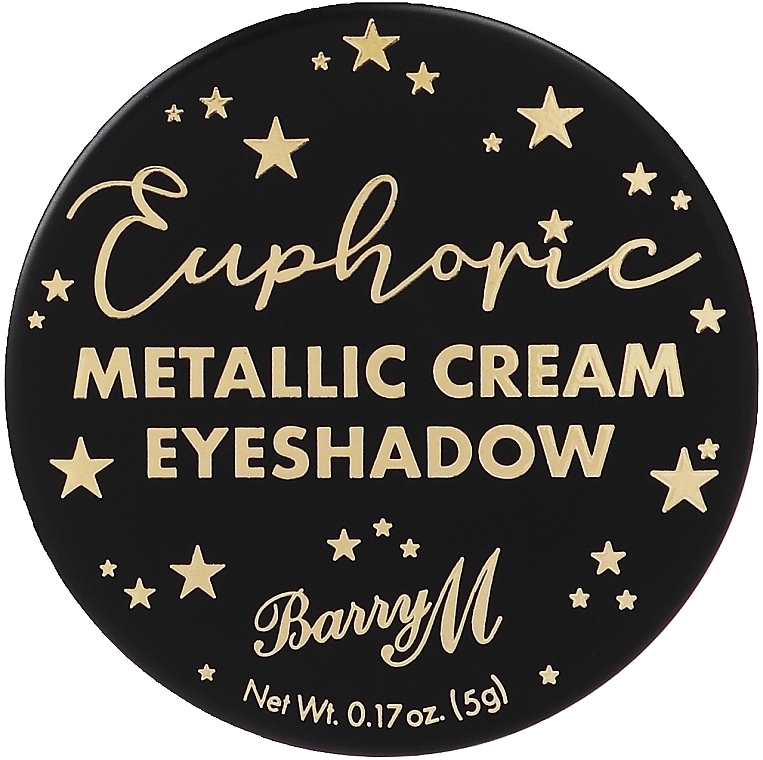 Metaliczny cień do powiek - Barry M Euphoric Metallic Cream Eye Shadow