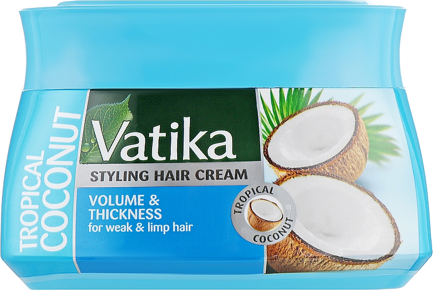 Krem zwiększający objętość włosów - Dabur Vatika Naturals Volume & Thickness