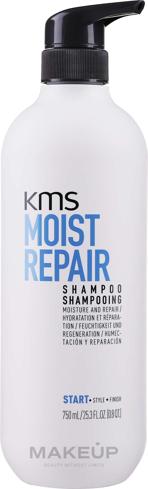 Szampon do włosów suchych i zniszczonych - KMS California Moist Repair Shampoo — Zdjęcie 750 ml