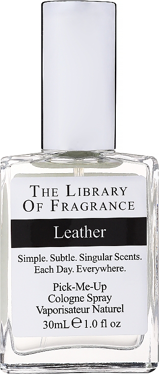 Demeter Fragrance The Library of Fragrance Leather - Woda kolońska — Zdjęcie N1