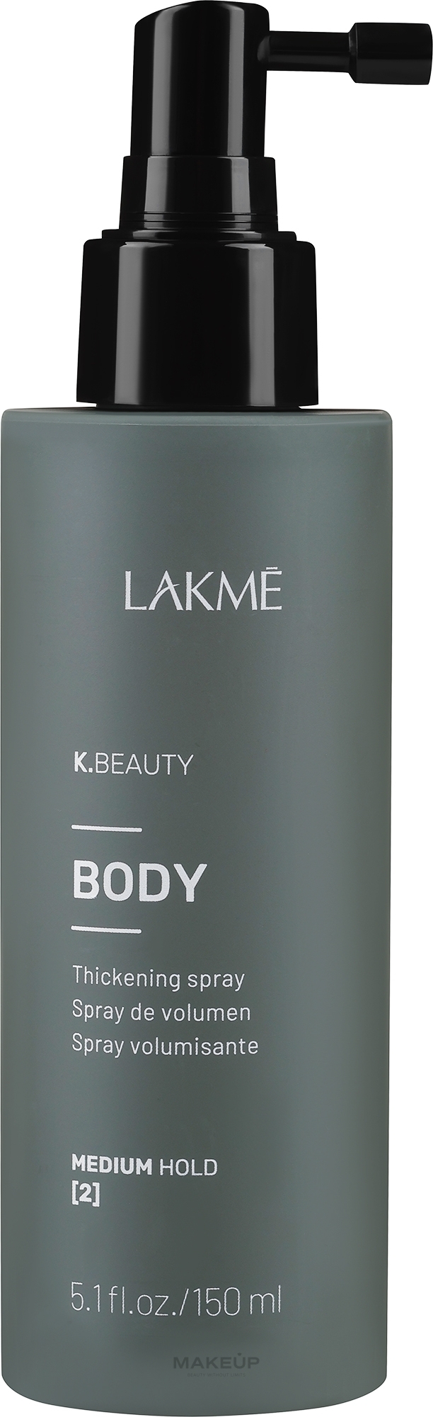 Spray zwiększający objętość - Lakme K.Beauty Body Thinkening Spray — Zdjęcie 150 ml