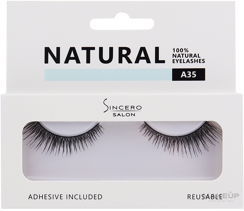 PRZECENA! Sztuczne rzęsy - Sincero Salon Eyelashes Natural  * — Zdjęcie A35