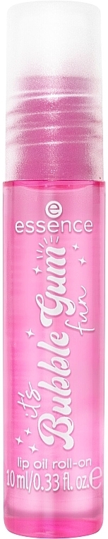 Masło do ust - Essence Its Bubble Gum Fun Lip Oil Roll-on So Bubble-Yum — Zdjęcie N2