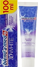 Wybielająca pasta do zębów z efektem 3D - Blend-a-med 3D White Toothpaste — Zdjęcie N4