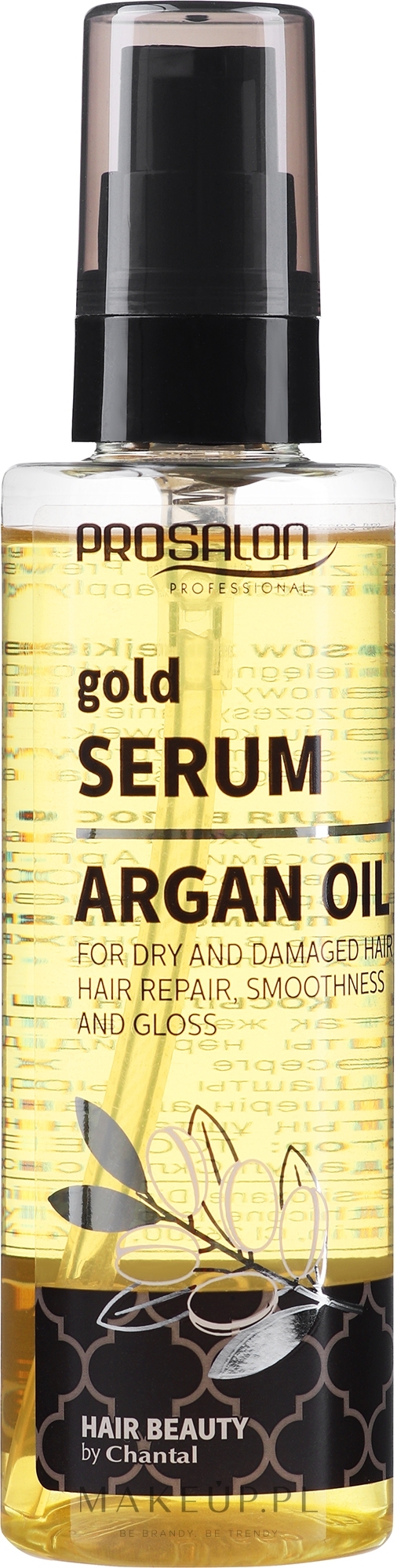 Serum z olejem arganowym do włosów suchych i zniszczonych - Chantal Prosalon Intensis — Zdjęcie 100 ml