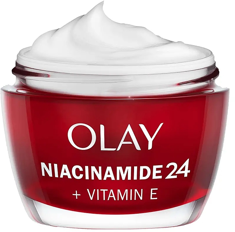 Nawilżający krem do twarzy na dzień - Olay Niacinamide 24 + Vitamin E Day Moisturizing Cream — Zdjęcie N1