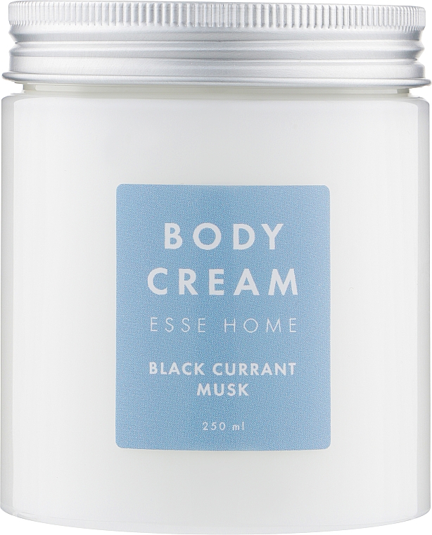 Krem do ciała z czarną porzeczką i piżmem - Esse Home Body Cream Black Currant Musk — Zdjęcie N1
