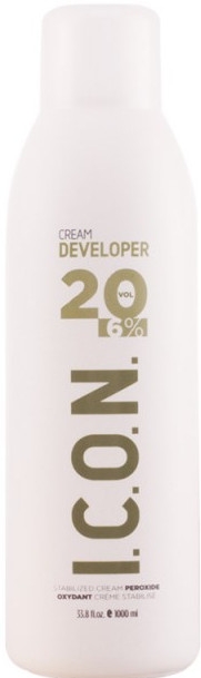 Oksydant w kremie 6% - I.C.O.N. Ecotech Color Cream Developer 20 vol. 6% — Zdjęcie N1