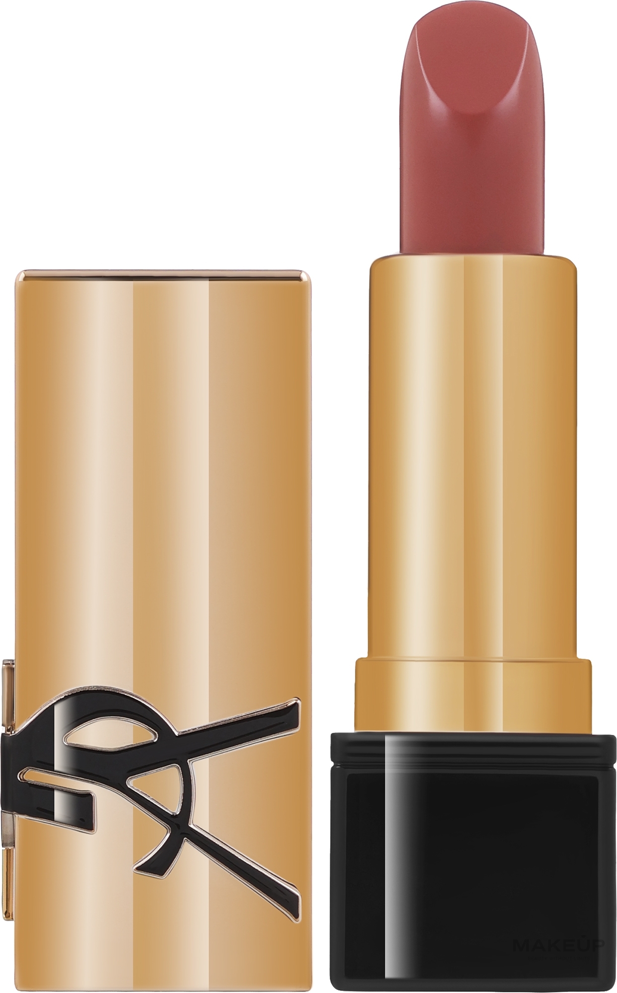 PREZENT! Yves Saint Laurent Rouge Pur Couture Caring Satin Lipstick - Yves Saint Laurent Rouge Pur Couture Caring Satin Lipstick — Zdjęcie N5 - Tribute Nude