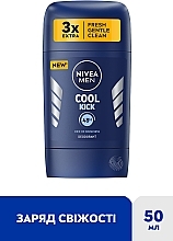 Antyperspirant w sztyfcie - NIVEA Cool Kick Deodorant — Zdjęcie N2