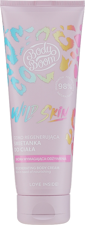 Dziko regenerująca śmietanka do ciała - Body Boom Wild Skin Body Cream — Zdjęcie N1