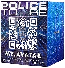 Police To Be My Avatar for Man - Zestaw (edt/40ml + shamp/100ml) — Zdjęcie N1