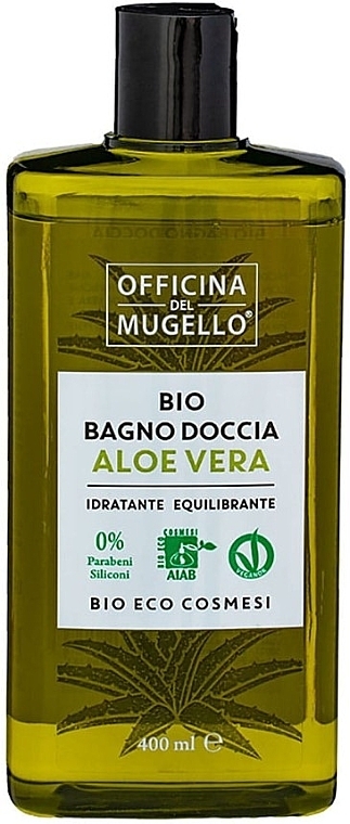 Organiczny żel pod prysznic Aloe Vera - Officina Del Mugello Bio Shower Gel Aloe Vera — Zdjęcie N1