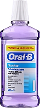 Bezalkoholowy płyn do płukania jamy ustnej z miętą pieprzową, fluorem i wieloma składnikami ochronnymi - Oral-B Fluorinse Mouthwash — Zdjęcie N1
