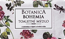 Ręcznie robione mydło - Bohemia Gifts Botanica Handmade Soap With Rosehip And Rose Extracts — Zdjęcie N1