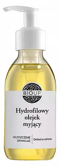 Hydrofilowy olejek do twarzy - Bioup Hydrophilic Facial Cleansing Oil Delicate Lemon — Zdjęcie N2