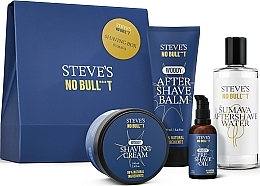 Kup Steve?s No Bull***t Sumava Shaving Box - Zestaw, 4 produkty