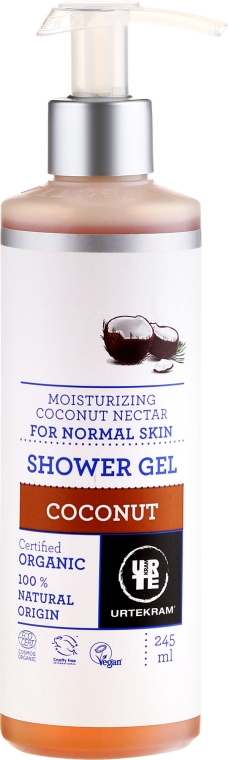 Organiczny żel nawilżający pod prysznic Kokos - Urtekram Coconut Shower Gel — Zdjęcie N2