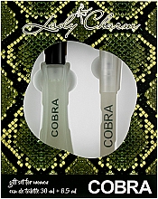 Aroma Parfume Lady Charm Cobra - Zestaw (edt 30 ml + edt/mini 8,5 ml) — Zdjęcie N1