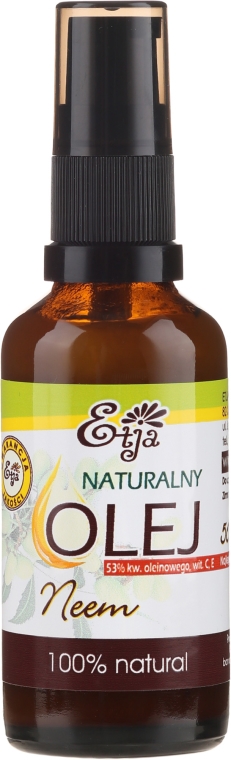 Naturalny olej z neem - Etja — Zdjęcie N2