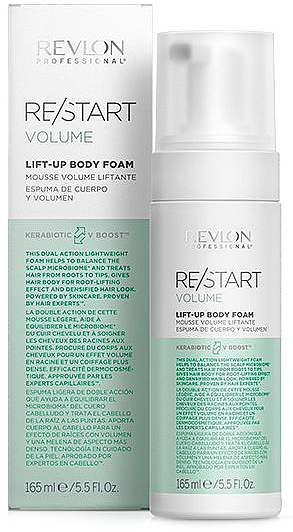 Pianka zwiększająca objętość włosów - Revlon Professional Restart Volume Lift-Up Body Foam — Zdjęcie N1