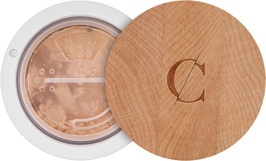 Mineralny sypki puder transparentny do twarzy - Couleur Caramel High Definition Silk Powder