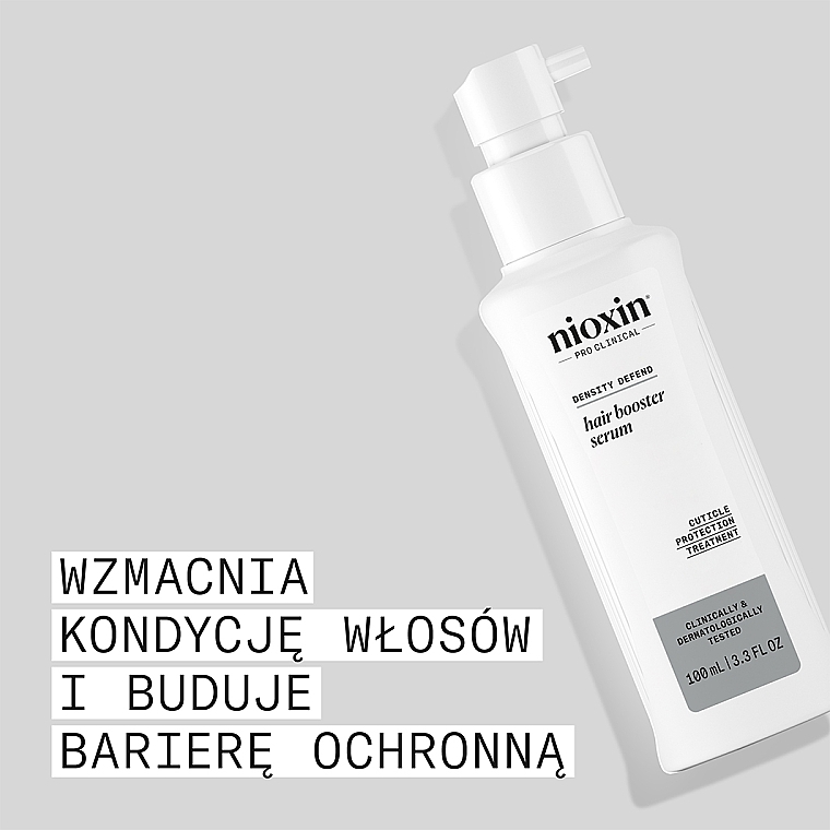 Serum nawilżające do włosów cienkich - Nioxin Density Defend Hair Booster Serum — Zdjęcie N6