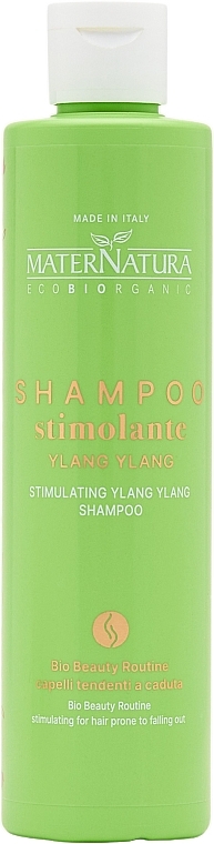 Szampon stymulujący Ylang Ylang - MaterNatura Stimulating Ylang Ylang Shampoo  — Zdjęcie N1